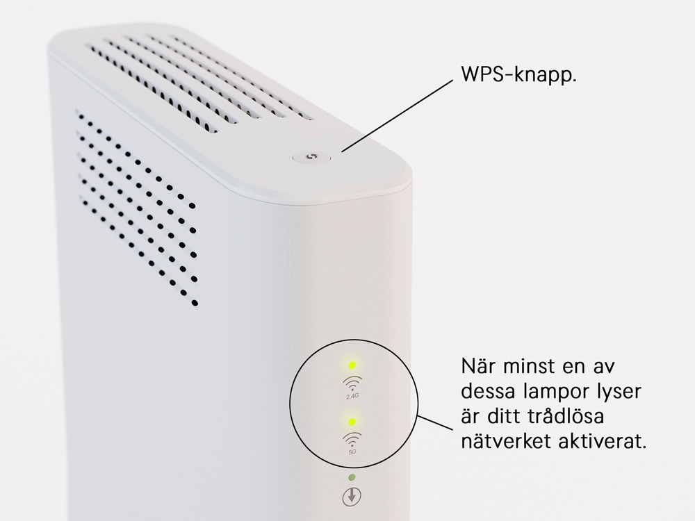 WPS och Wifi-knappar - C4